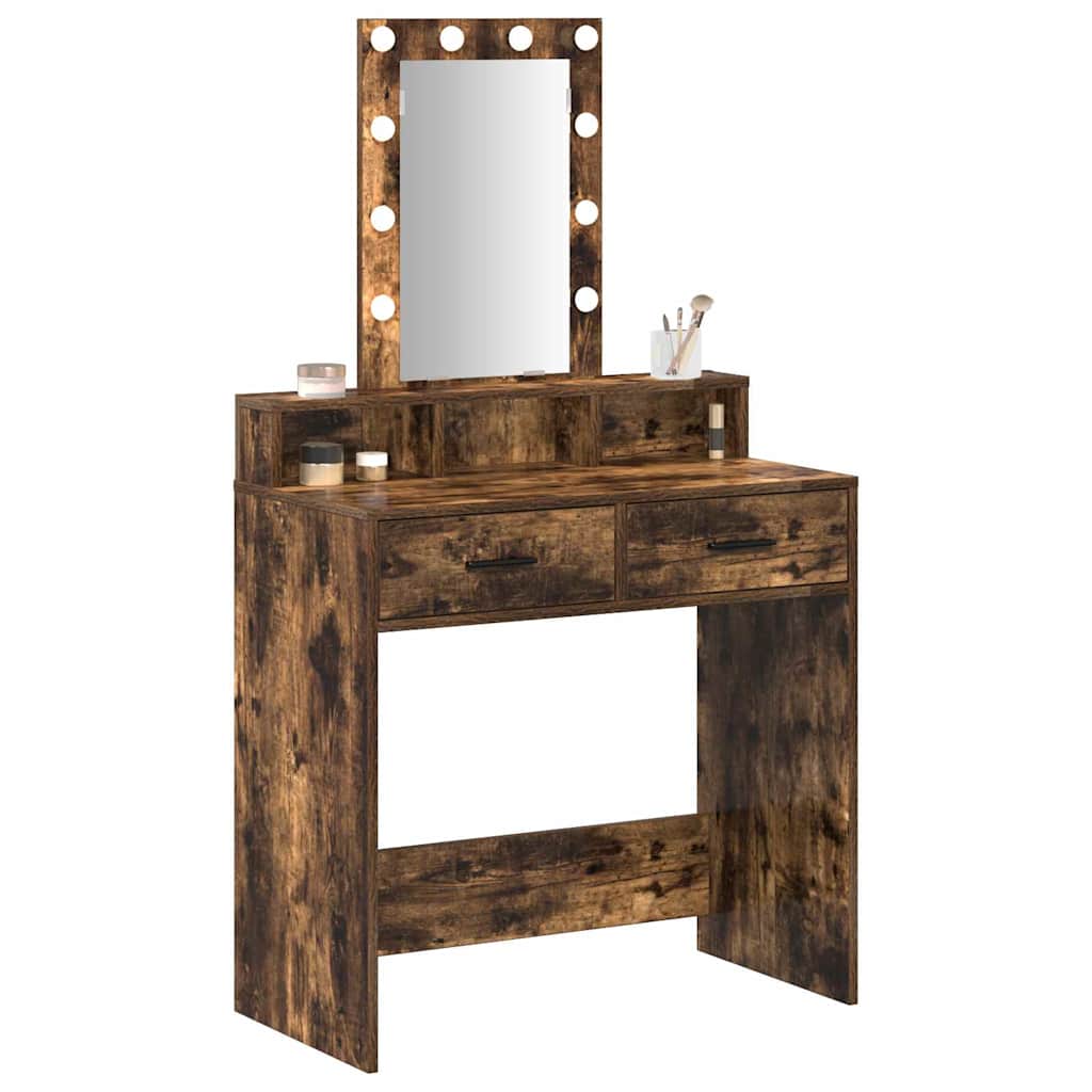 Table de Toilette Marron 79 x 41 x 140 cm Bois d'ingénierie - XIOS