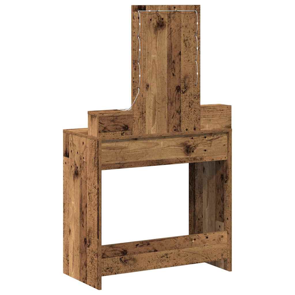Table de Toilette Marron 79 x 41 x 140 cm Bois d'ingénierie - XIOS