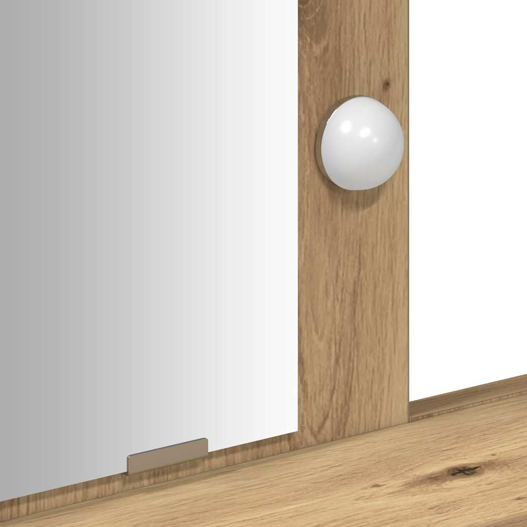 Table de Toilette Marron 79 x 41 x 140 cm Bois d'ingénierie - XIOS