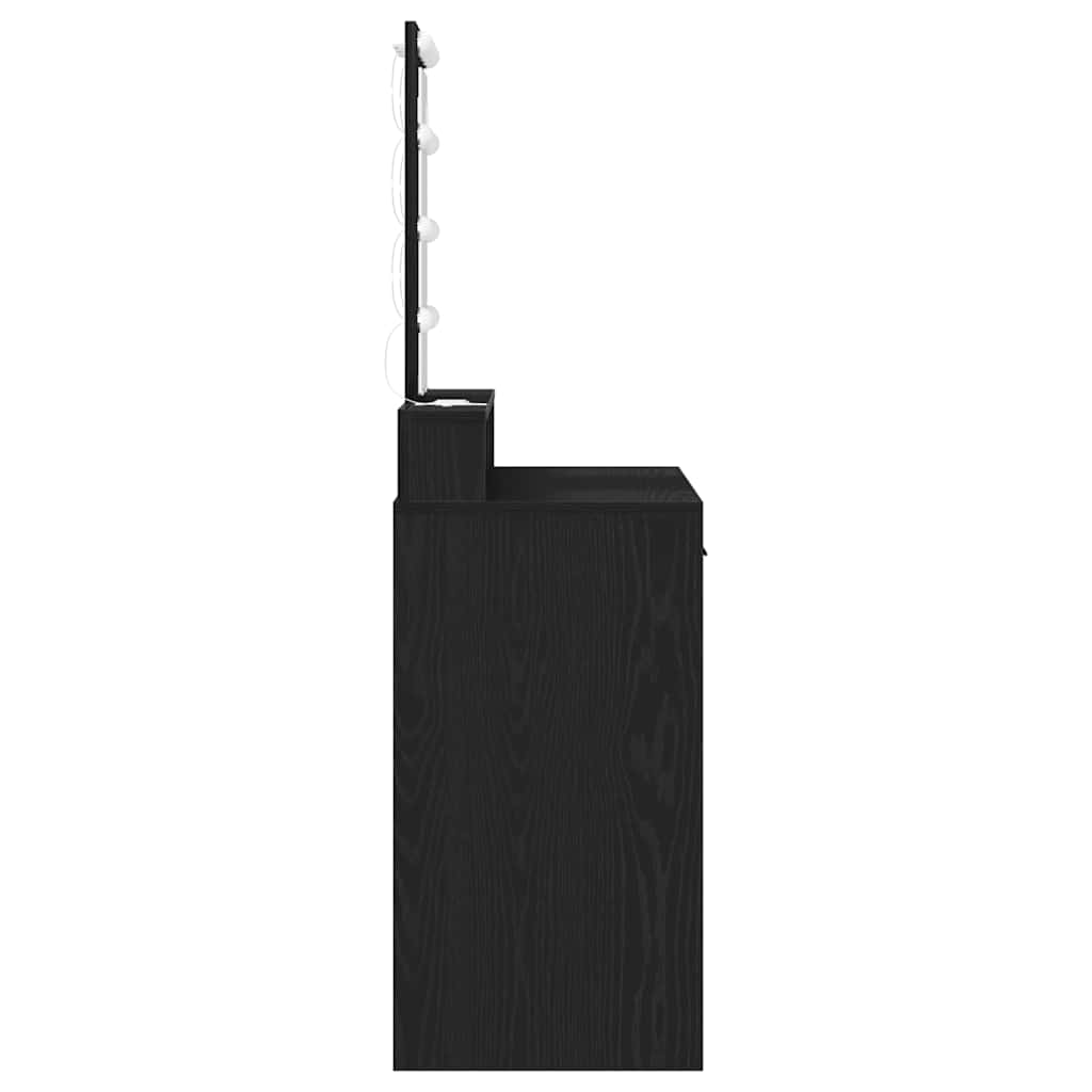 Table de Toilette Noir 100 x 41 x 140 cm Bois d'ingénierie - XIOS