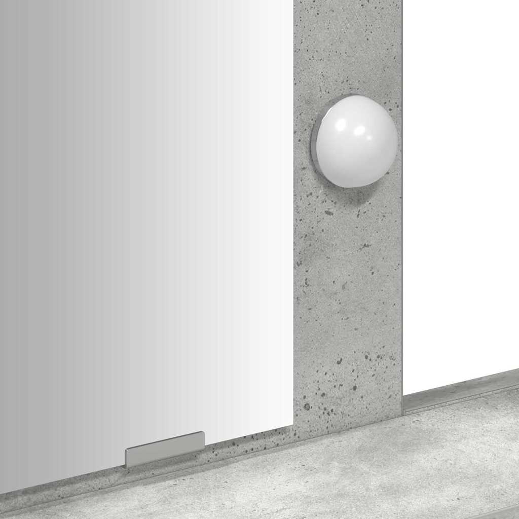 Table de Toilette Gris 100 x 41 x 140 cm Bois d'ingénierie - XIOS