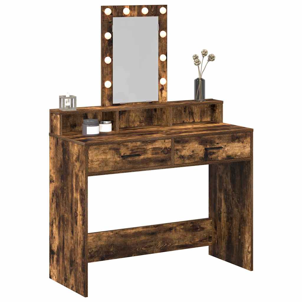 Table de Toilette Marron 100 x 41 x 140 cm Bois d'ingénierie - XIOS