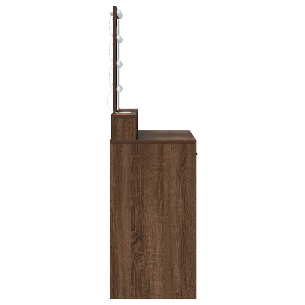 Table de Toilette Marron 100 x 41 x 140 cm Bois d'ingénierie - XIOS