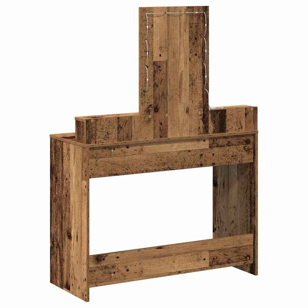 Table de Toilette Marron 100 x 41 x 140 cm Bois d'ingénierie - XIOS