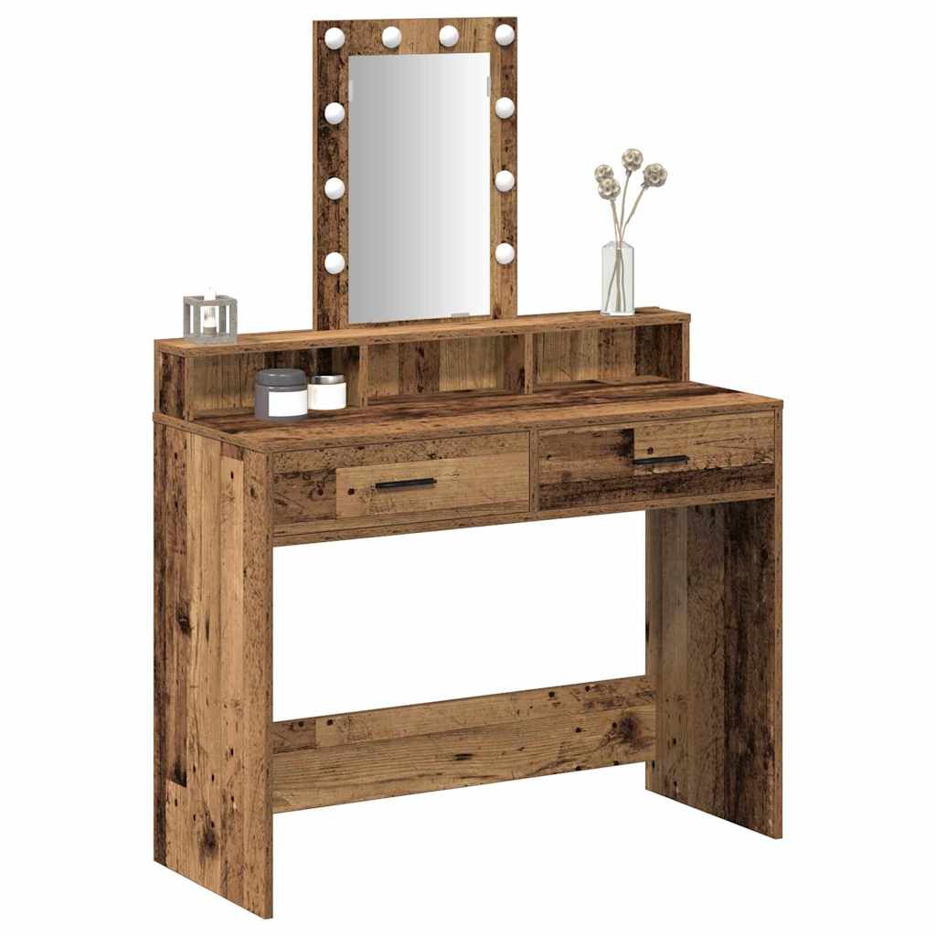 Table de Toilette Marron 100 x 41 x 140 cm Bois d'ingénierie - XIOS