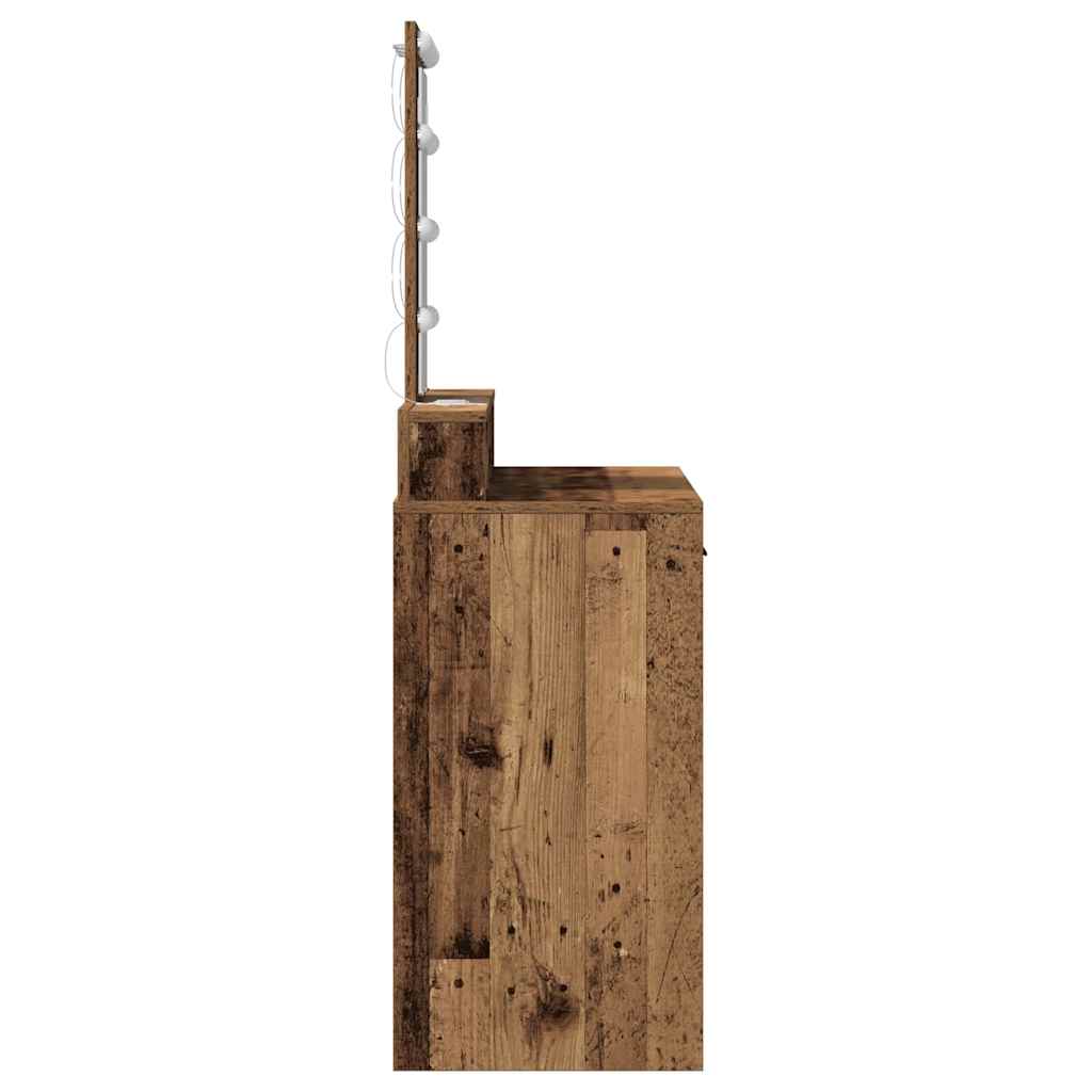 Table de Toilette Marron 100 x 41 x 140 cm Bois d'ingénierie - XIOS