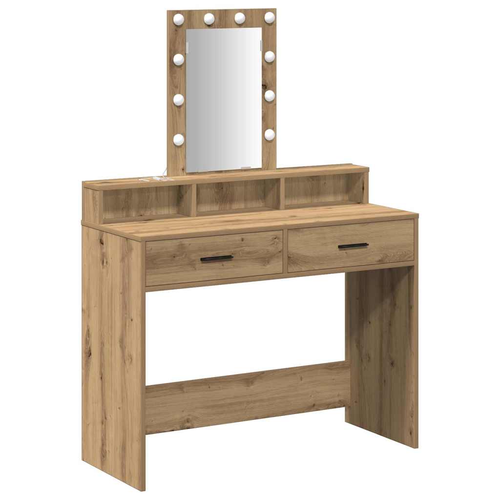 Table de Toilette Marron 100 x 41 x 140 cm Bois d'ingénierie - XIOS