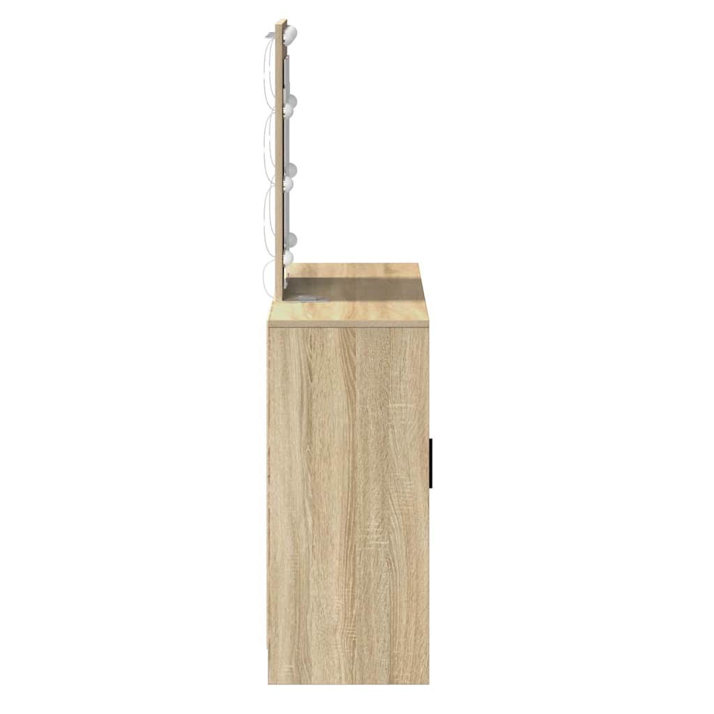 Table de Toilette Marron 102 x 33 x 135 cm Bois d'ingénierie - XIOS