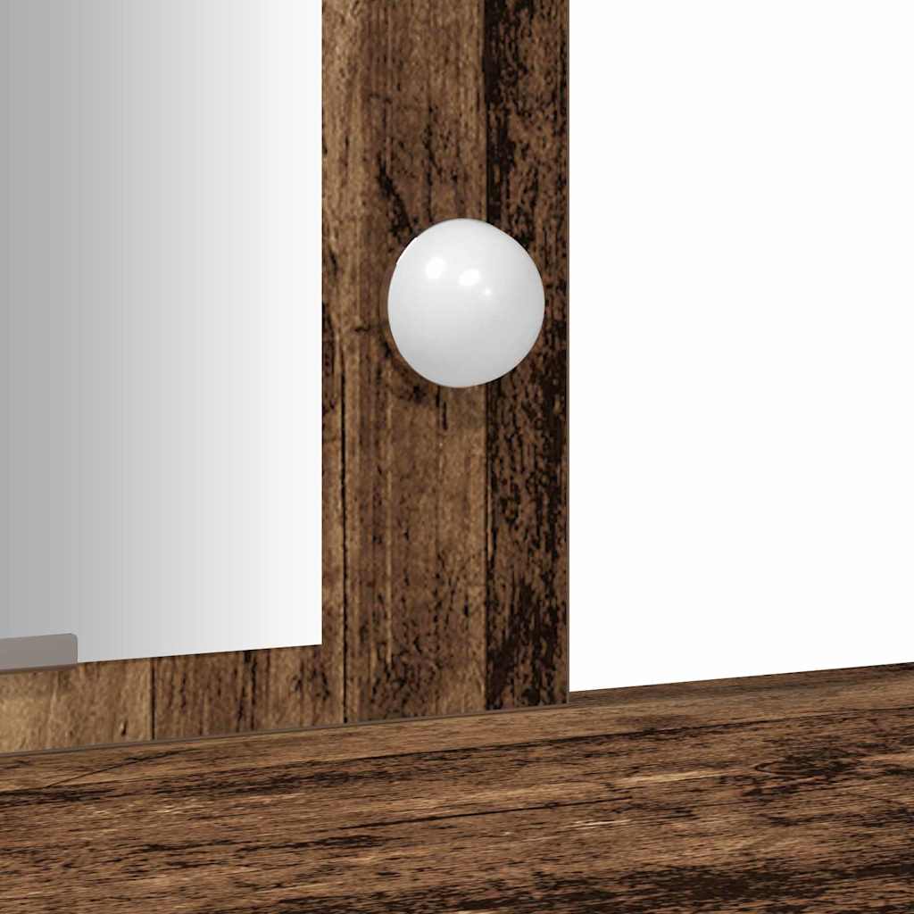 Table de Toilette Marron 102 x 33 x 135 cm Bois d'ingénierie - XIOS