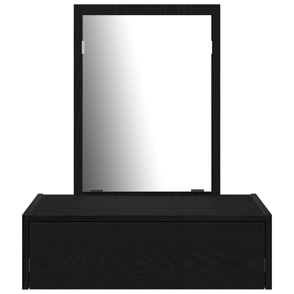Table de Toilette Noir 60 x 40 x 70 cm Bois d'ingénierie - XIOS
