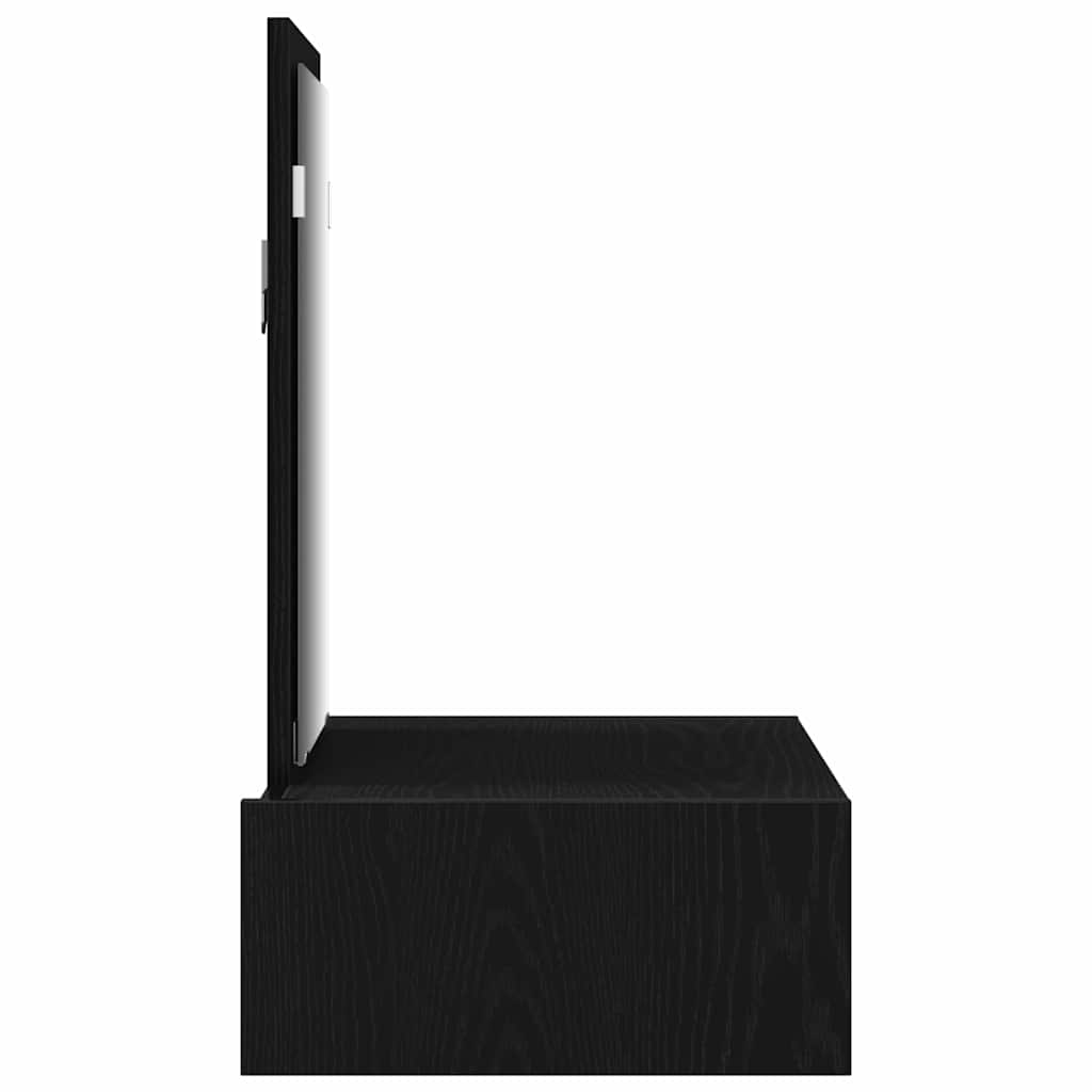 Table de Toilette Noir 60 x 40 x 70 cm Bois d'ingénierie - XIOS