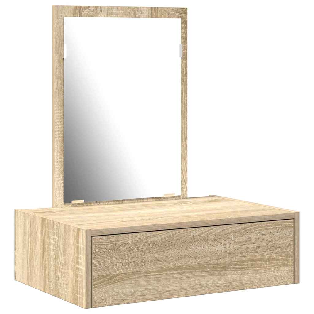Table de Toilette Marron 60 x 40 x 70 cm Bois d'ingénierie - XIOS