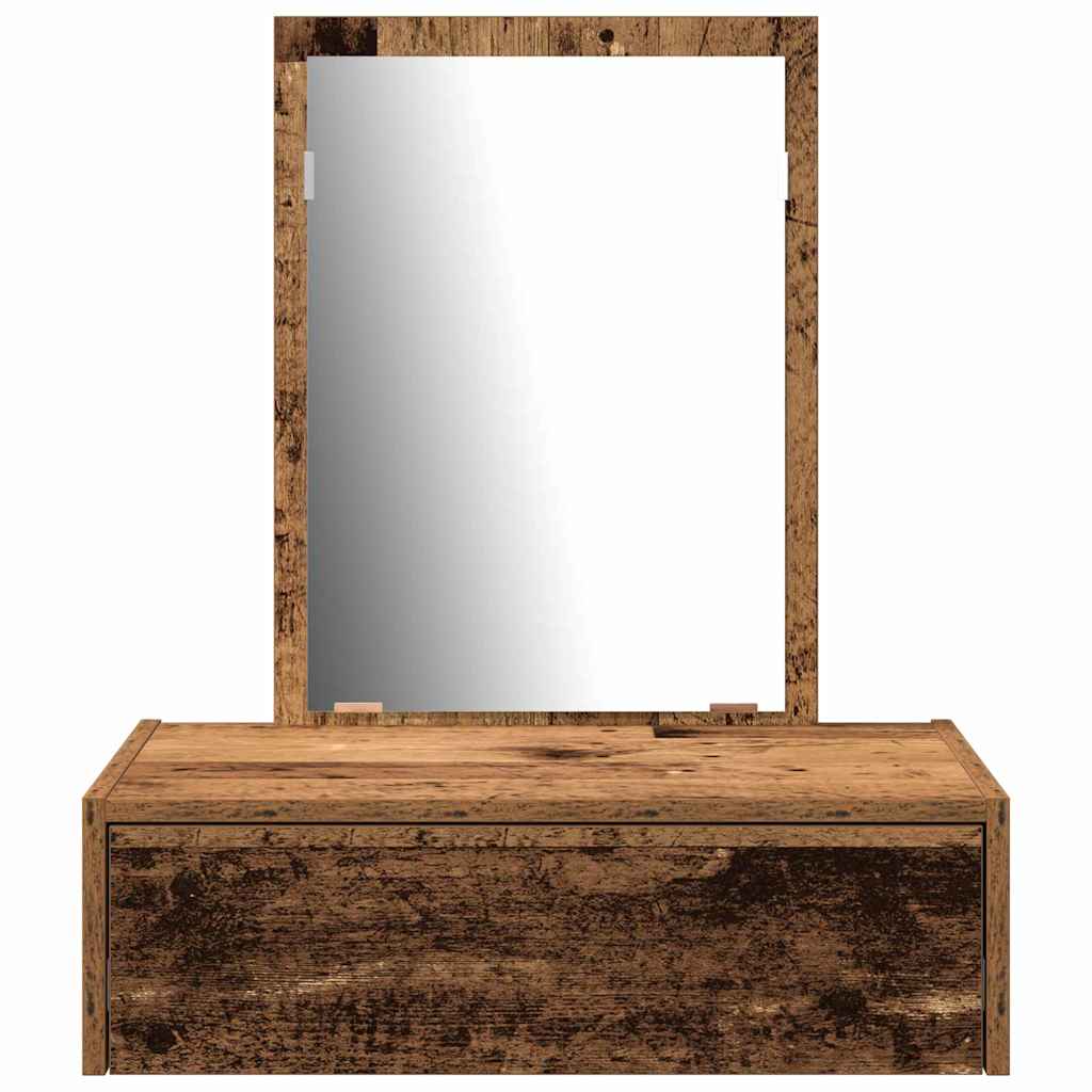 Table de Toilette Marron 60 x 40 x 70 cm Bois d'ingénierie - XIOS