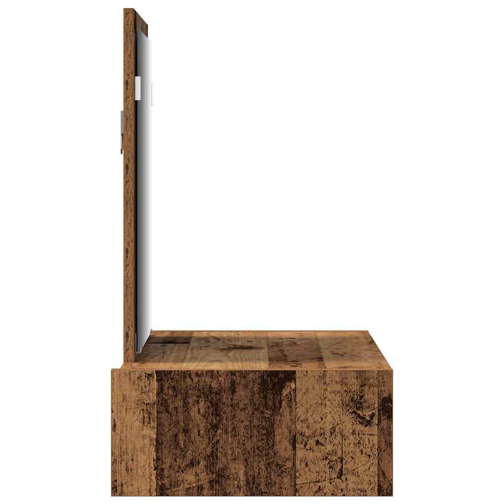 Table de Toilette Marron 60 x 40 x 70 cm Bois d'ingénierie - XIOS