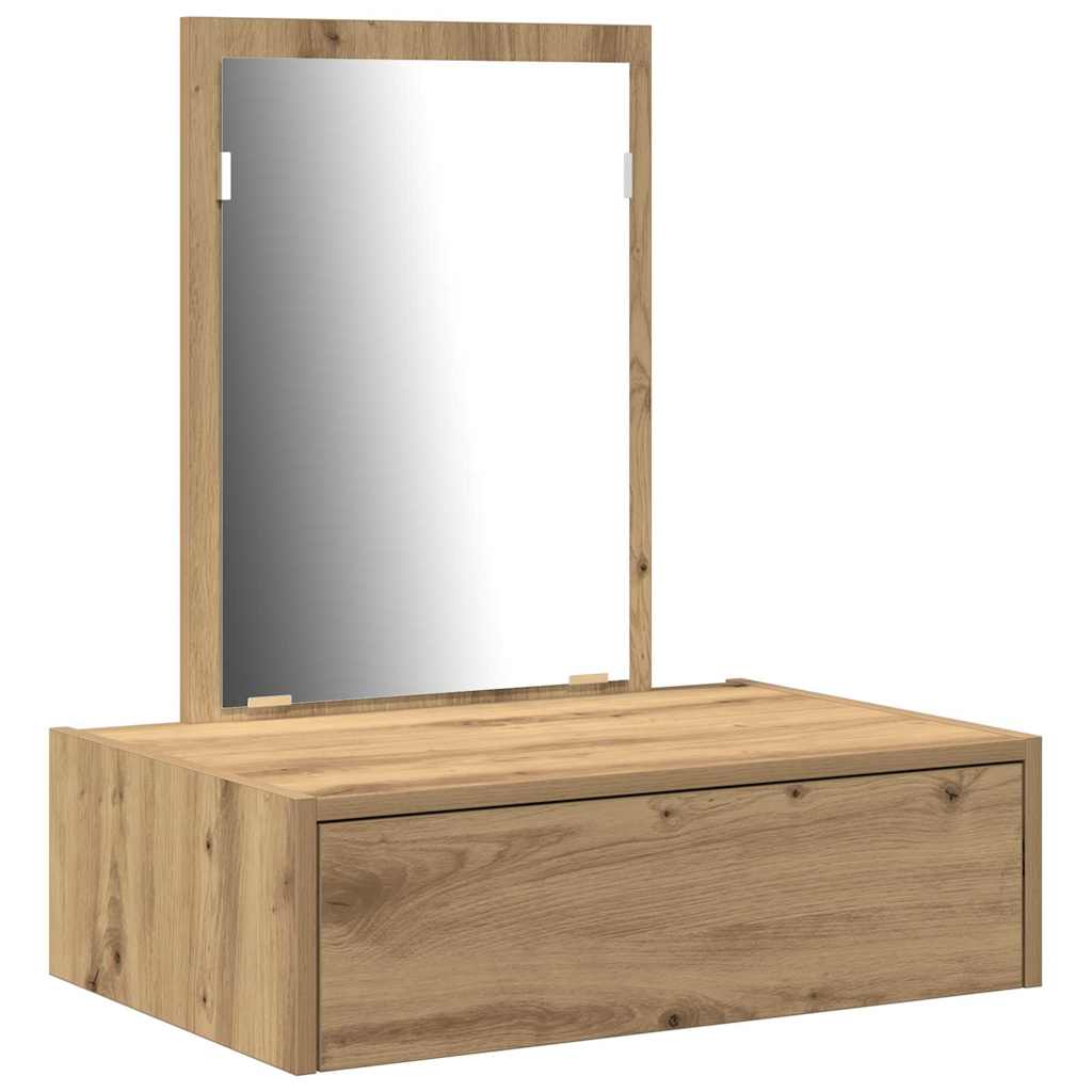 Table de Toilette Marron 60 x 40 x 70 cm Bois d'ingénierie - XIOS