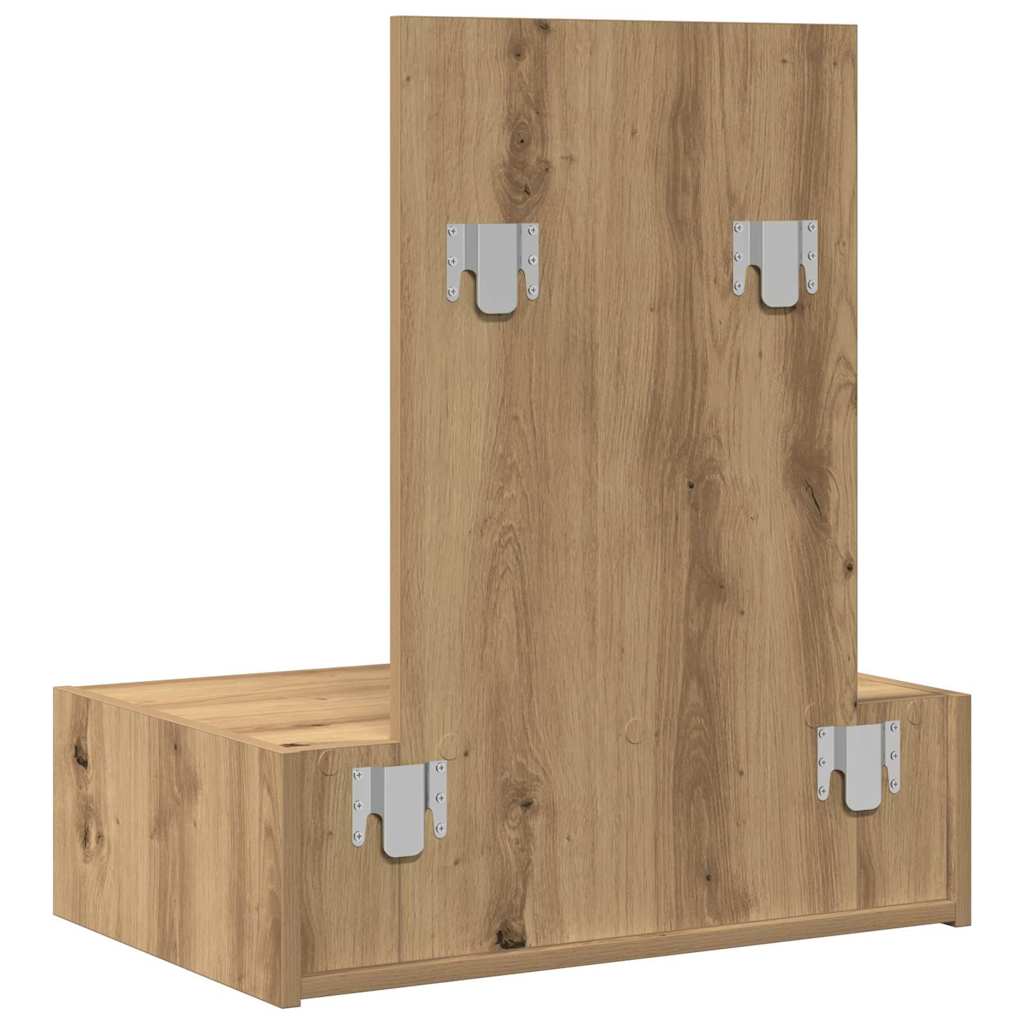 Table de Toilette Marron 60 x 40 x 70 cm Bois d'ingénierie - XIOS