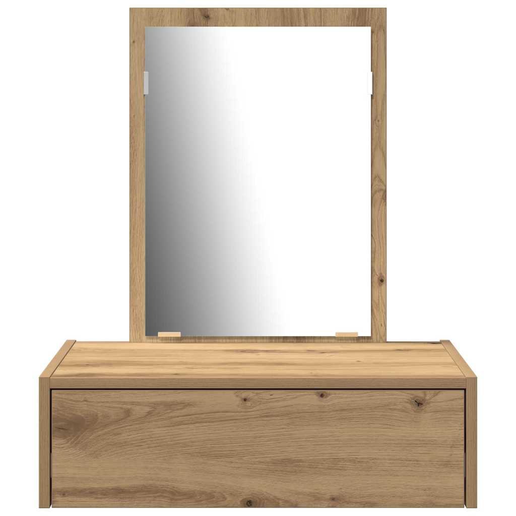 Table de Toilette Marron 60 x 40 x 70 cm Bois d'ingénierie - XIOS