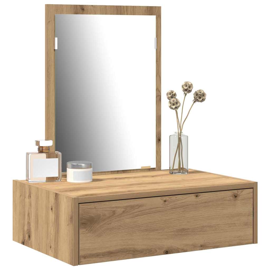 Table de Toilette Marron 60 x 40 x 70 cm Bois d'ingénierie - XIOS