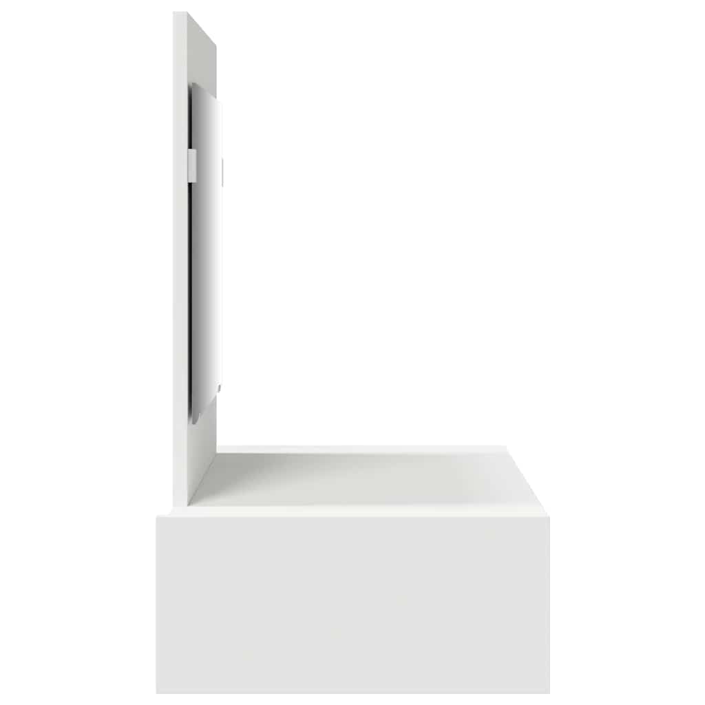 Table de Toilette Blanc 83 x 40 x 70 cm Bois d'ingénierie - XIOS