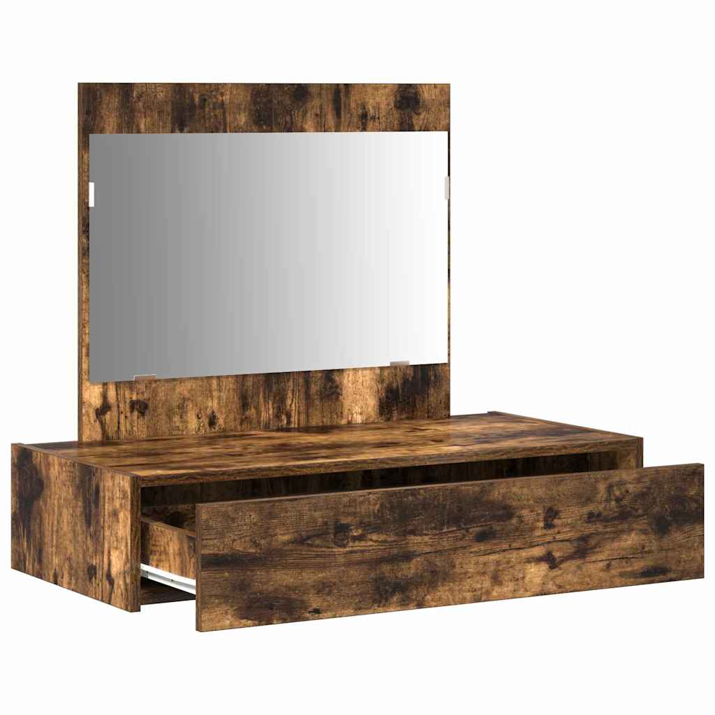 Table de Toilette Marron 83 x 40 x 70 cm Bois d'ingénierie - XIOS