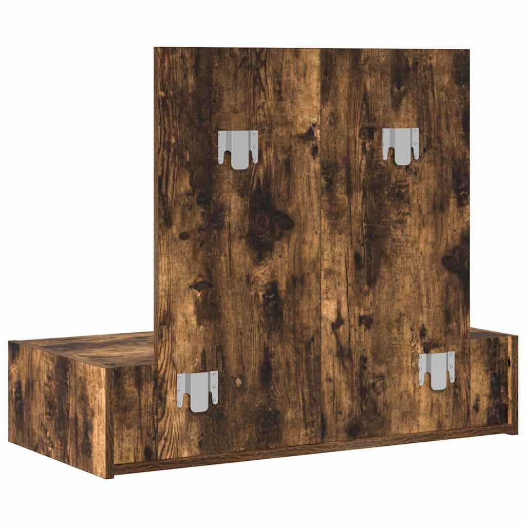 Table de Toilette Marron 83 x 40 x 70 cm Bois d'ingénierie - XIOS