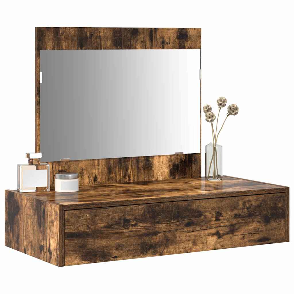 Table de Toilette Marron 83 x 40 x 70 cm Bois d'ingénierie - XIOS