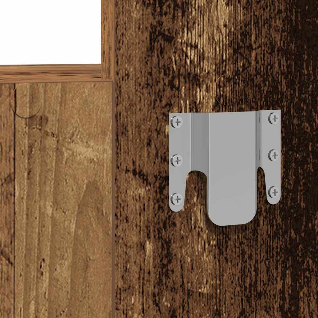 Table de Toilette Marron 83 x 40 x 70 cm Bois d'ingénierie - XIOS