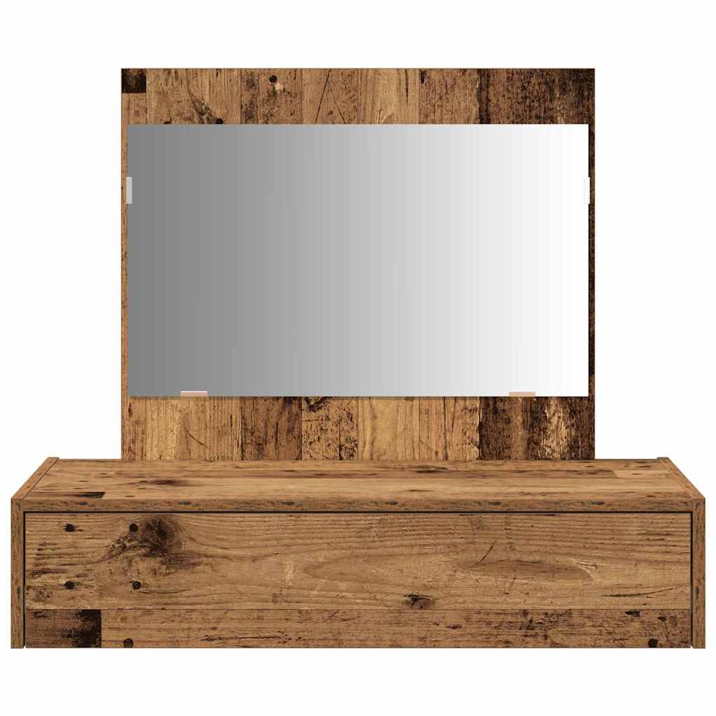 Table de Toilette Marron 83 x 40 x 70 cm Bois d'ingénierie - XIOS