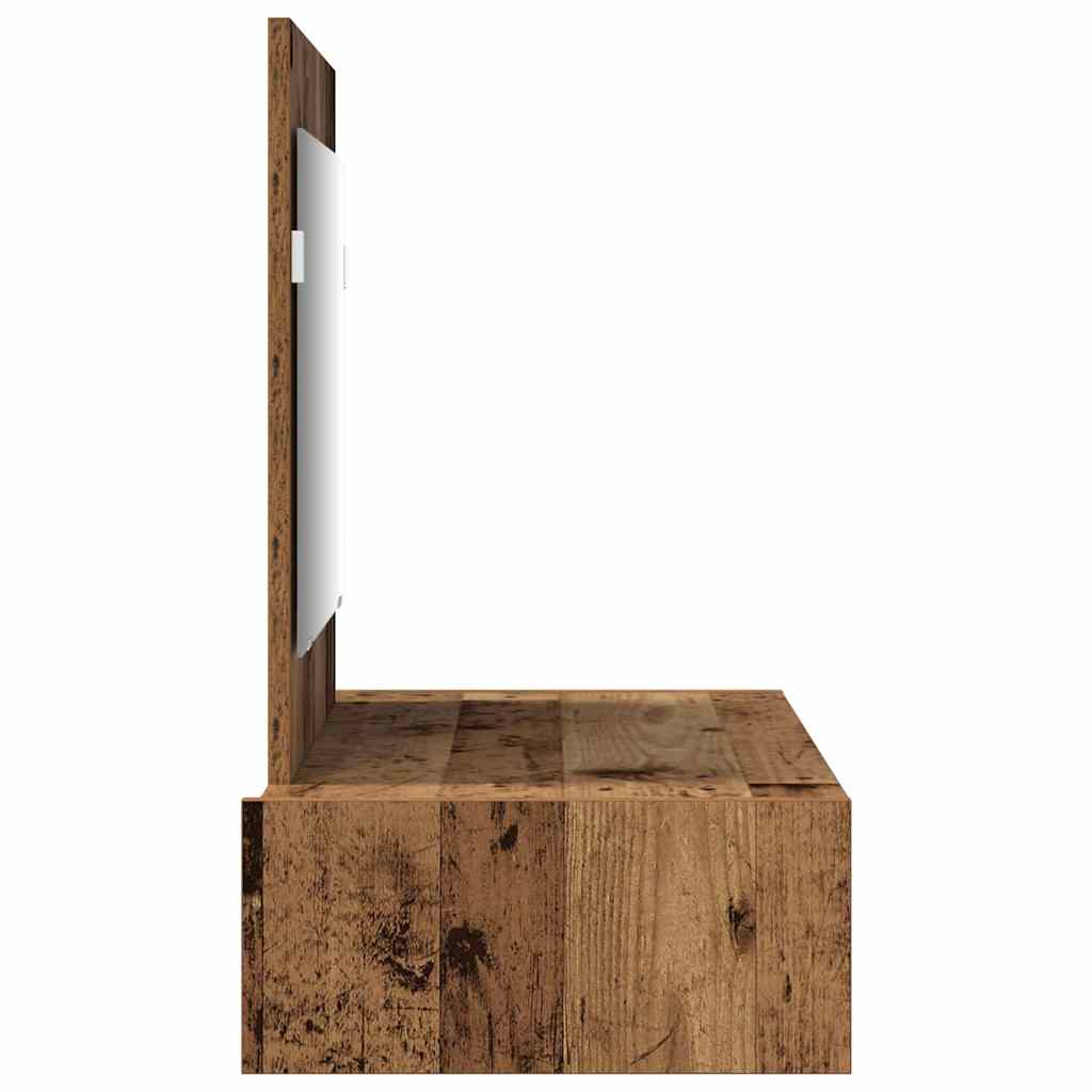 Table de Toilette Marron 83 x 40 x 70 cm Bois d'ingénierie - XIOS