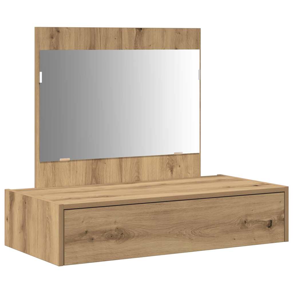 Table de Toilette Marron 83 x 40 x 70 cm Bois d'ingénierie - XIOS