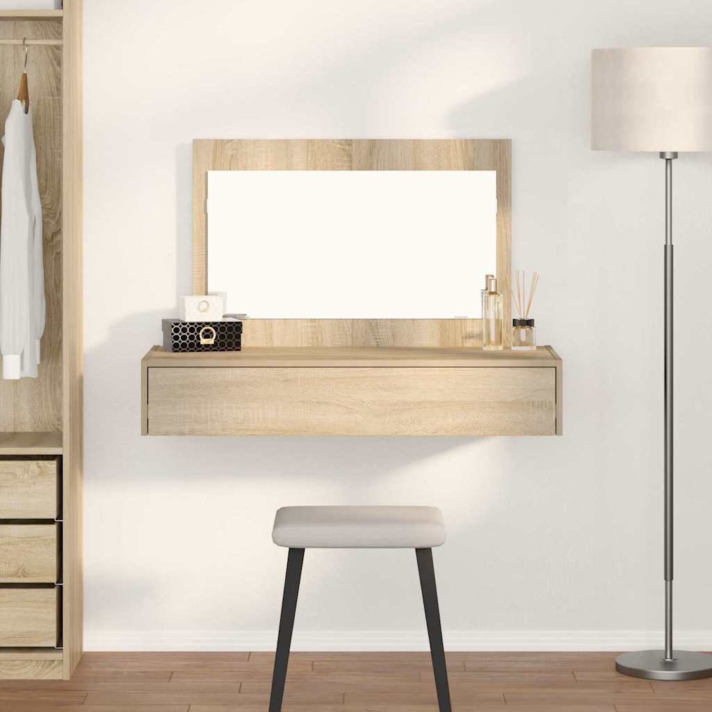 Table de Toilette Marron 100 x 40 x 70 cm Bois d'ingénierie - XIOS