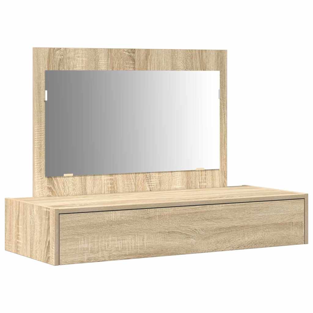 Table de Toilette Marron 100 x 40 x 70 cm Bois d'ingénierie - XIOS