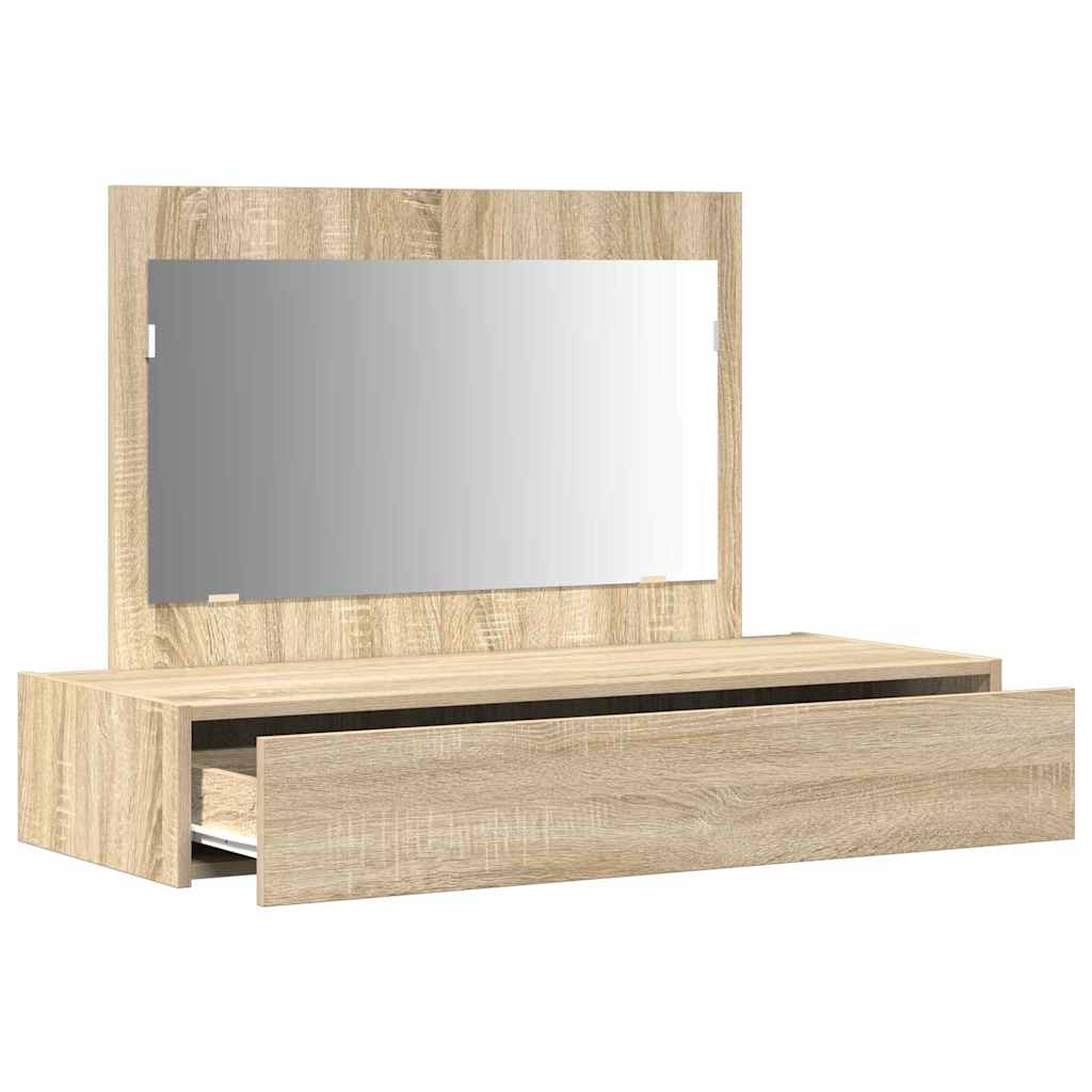 Table de Toilette Marron 100 x 40 x 70 cm Bois d'ingénierie - XIOS