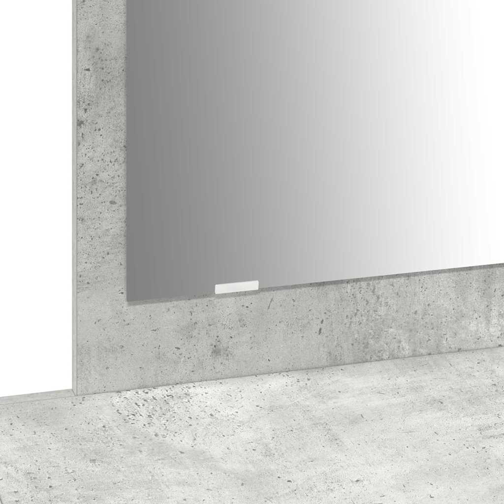 Table de Toilette Gris 100 x 40 x 70 cm Bois d'ingénierie - XIOS
