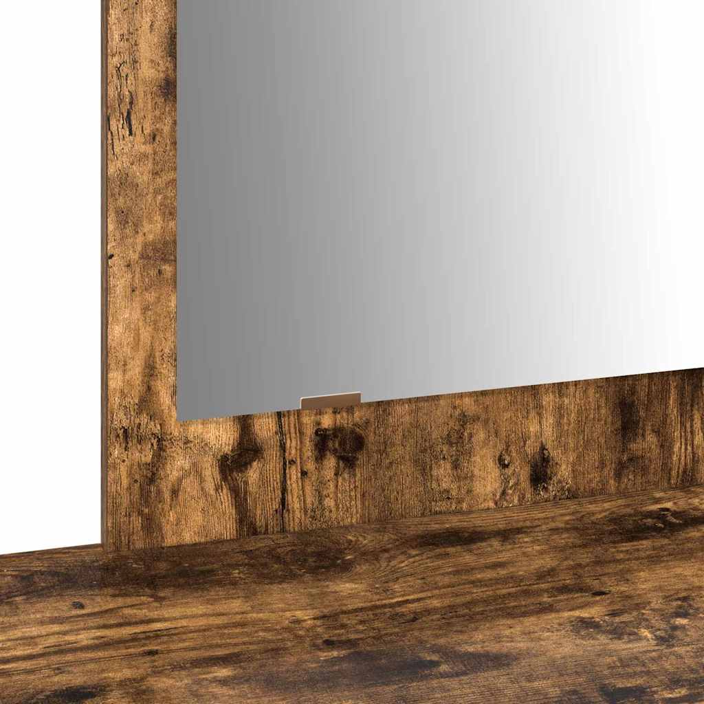 Table de Toilette Marron 100 x 40 x 70 cm Bois d'ingénierie - XIOS