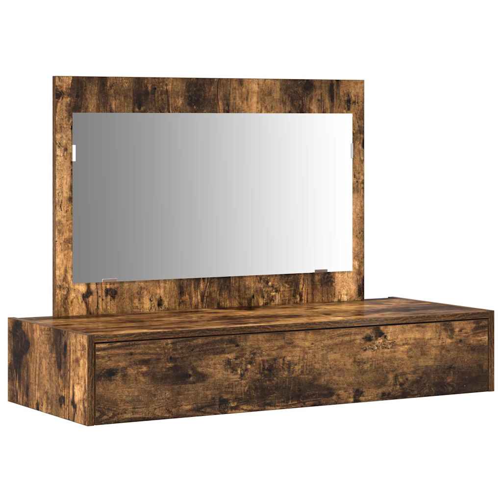 Table de Toilette Marron 100 x 40 x 70 cm Bois d'ingénierie - XIOS