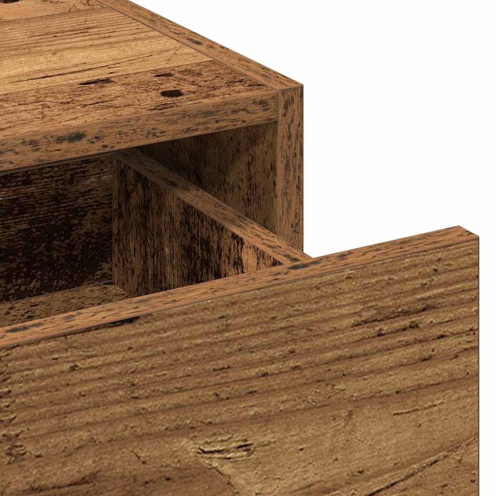 Table de Toilette Marron 100 x 40 x 70 cm Bois d'ingénierie - XIOS