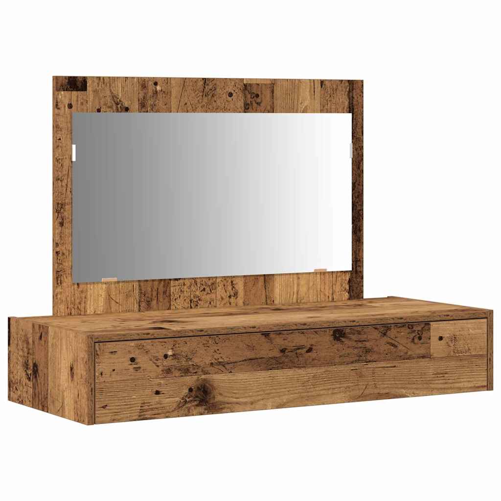 Table de Toilette Marron 100 x 40 x 70 cm Bois d'ingénierie - XIOS