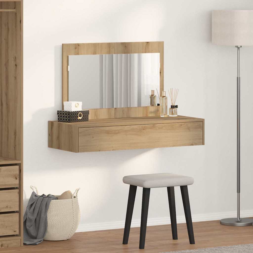 Table de Toilette Marron 100 x 40 x 70 cm Bois d'ingénierie - XIOS