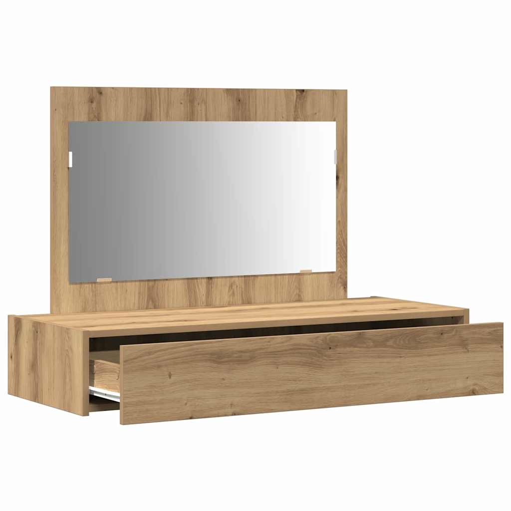 Table de Toilette Marron 100 x 40 x 70 cm Bois d'ingénierie - XIOS