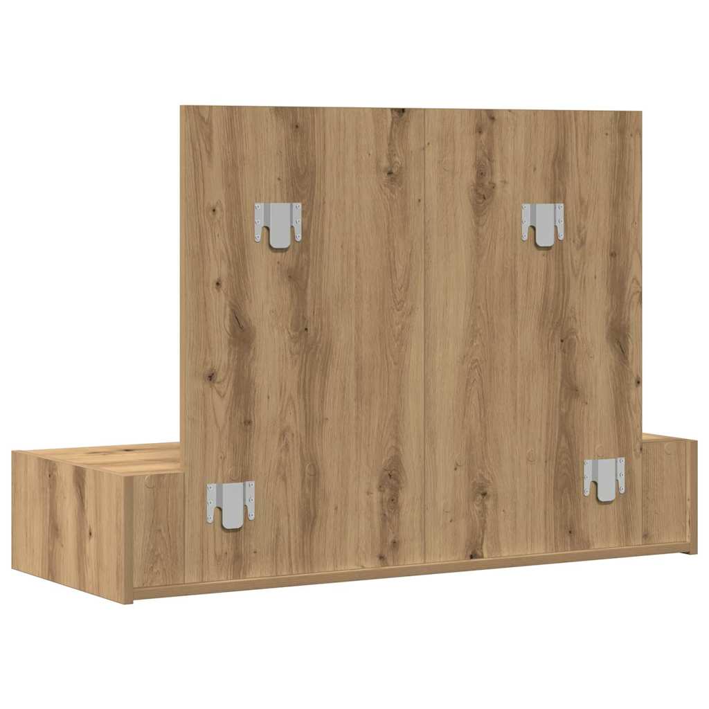 Table de Toilette Marron 100 x 40 x 70 cm Bois d'ingénierie - XIOS