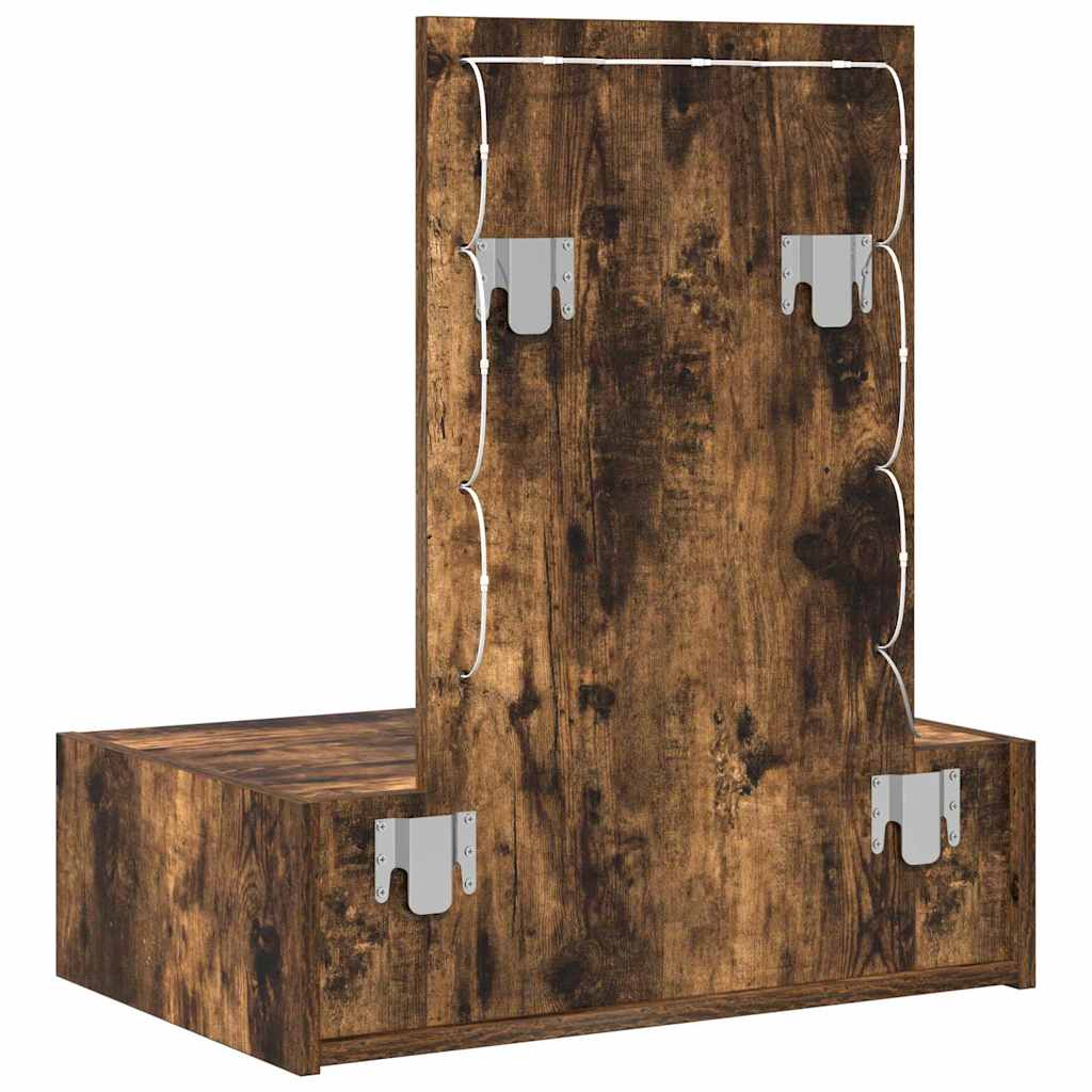 Table de Toilette Marron 60 x 40 x 70 cm Bois d'ingénierie - XIOS