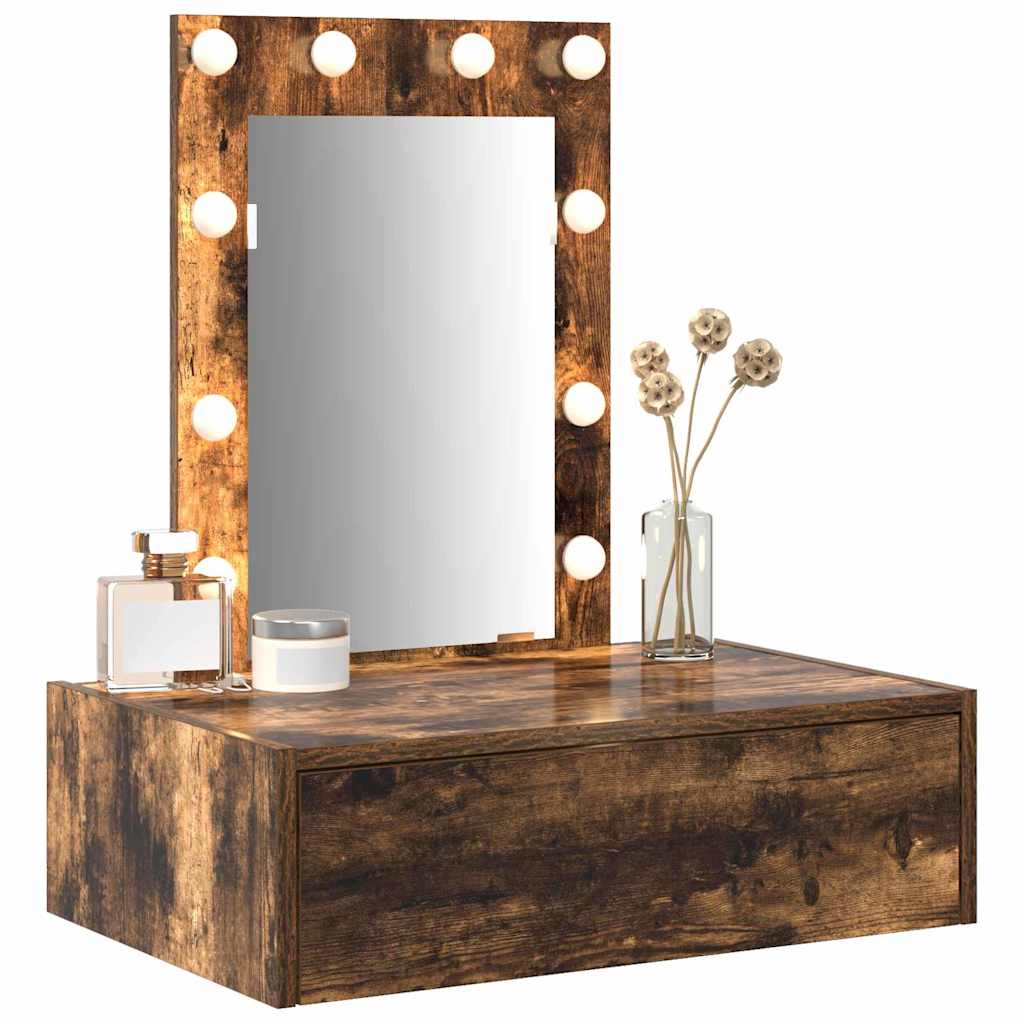 Table de Toilette Marron 60 x 40 x 70 cm Bois d'ingénierie - XIOS