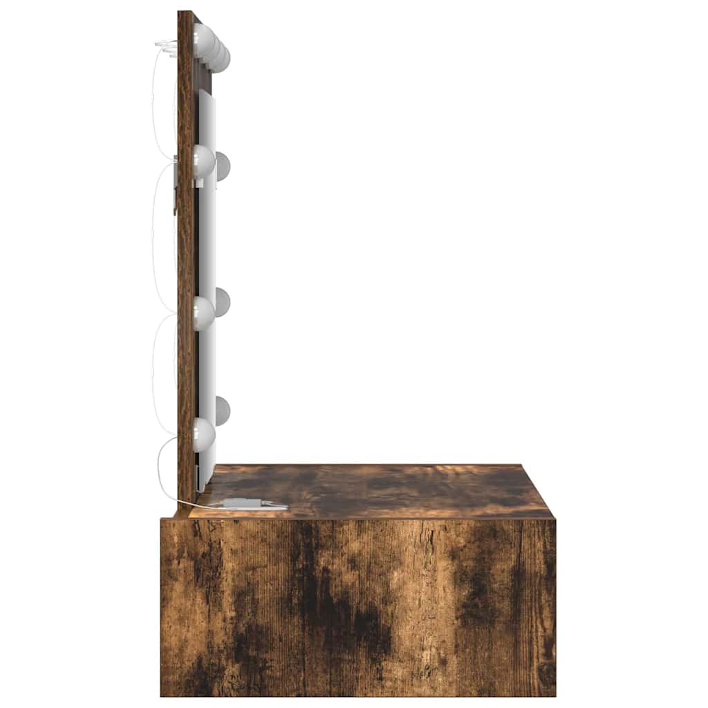 Table de Toilette Marron 60 x 40 x 70 cm Bois d'ingénierie - XIOS