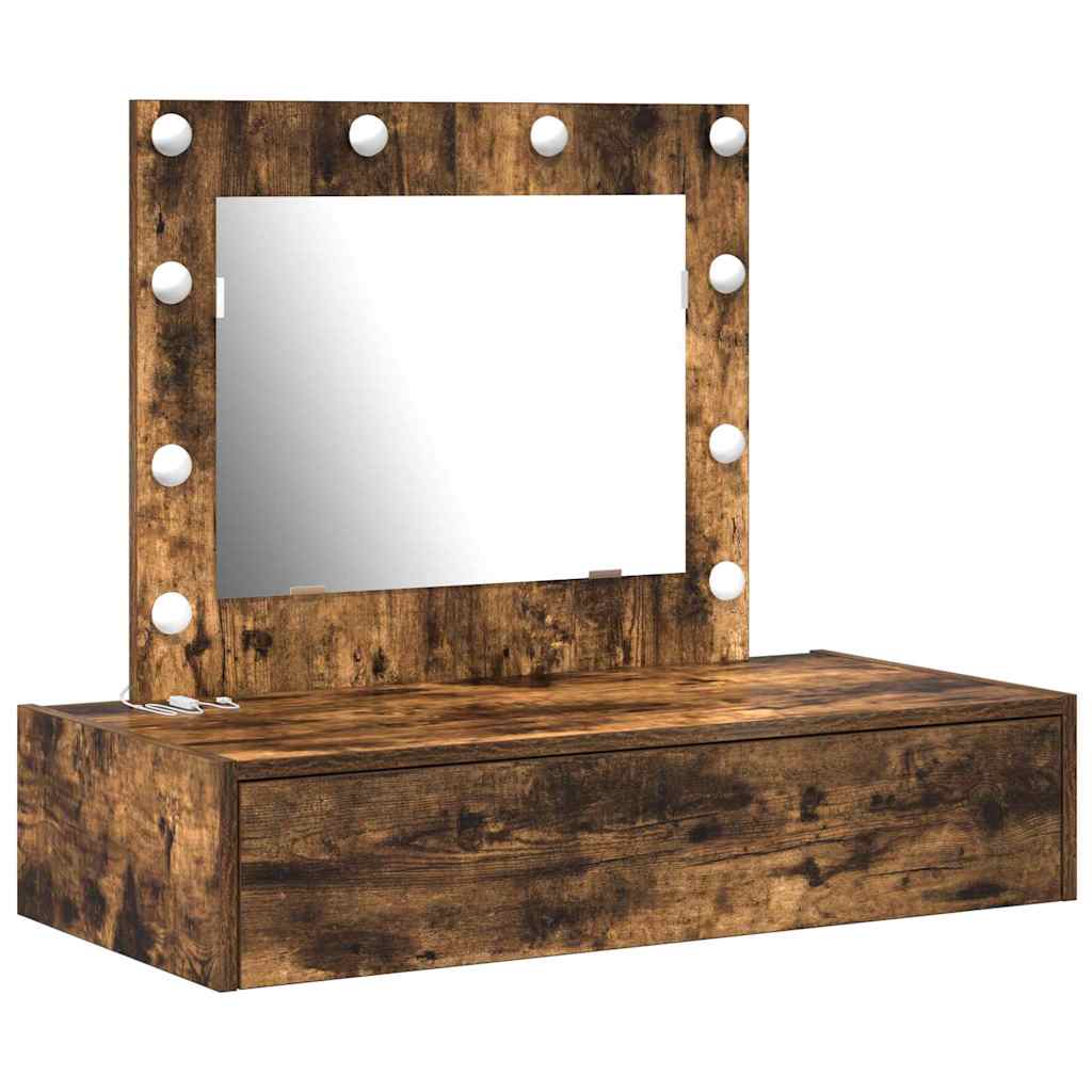 Table de Toilette Marron 83 x 40 x 70 cm Bois d'ingénierie - XIOS