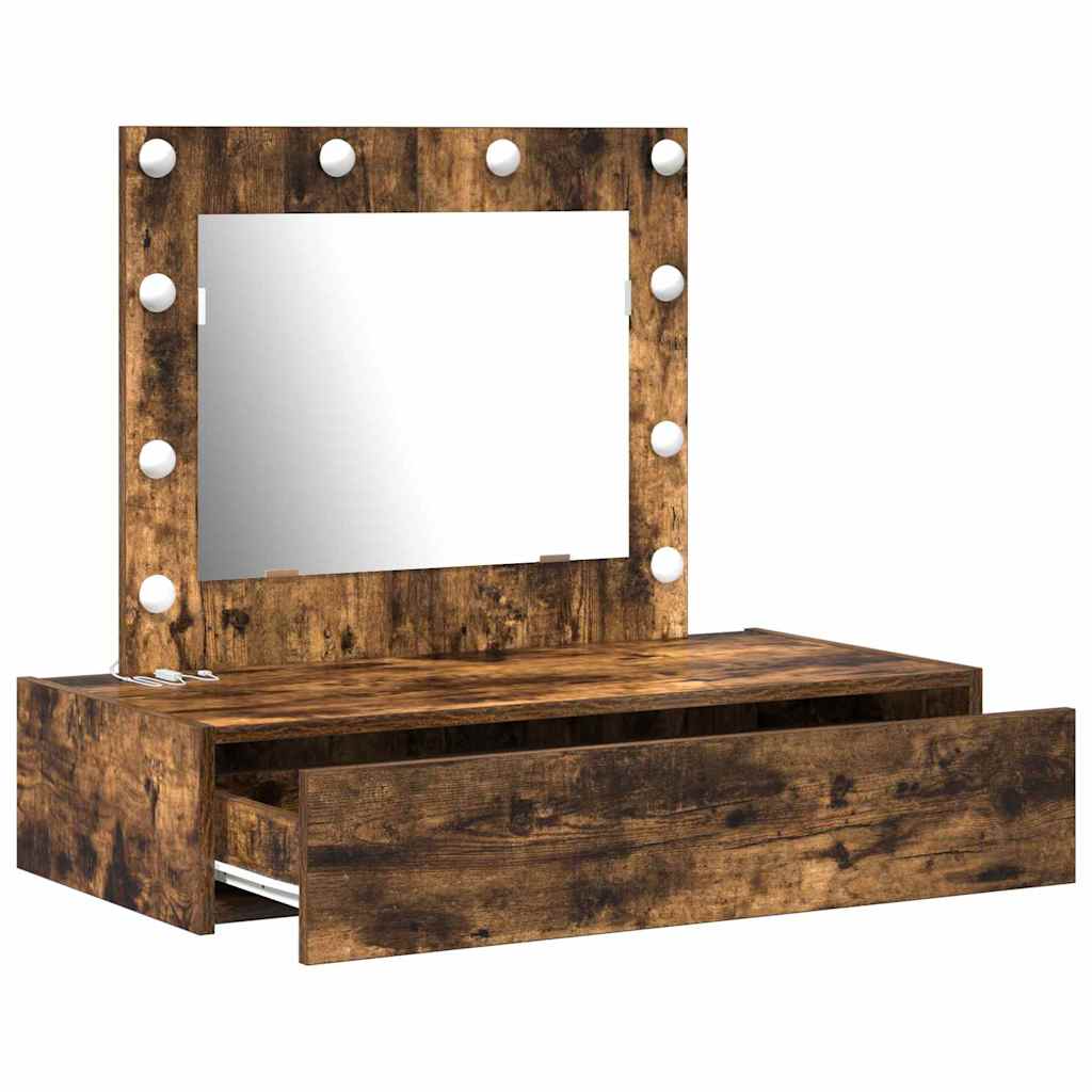 Table de Toilette Marron 83 x 40 x 70 cm Bois d'ingénierie - XIOS