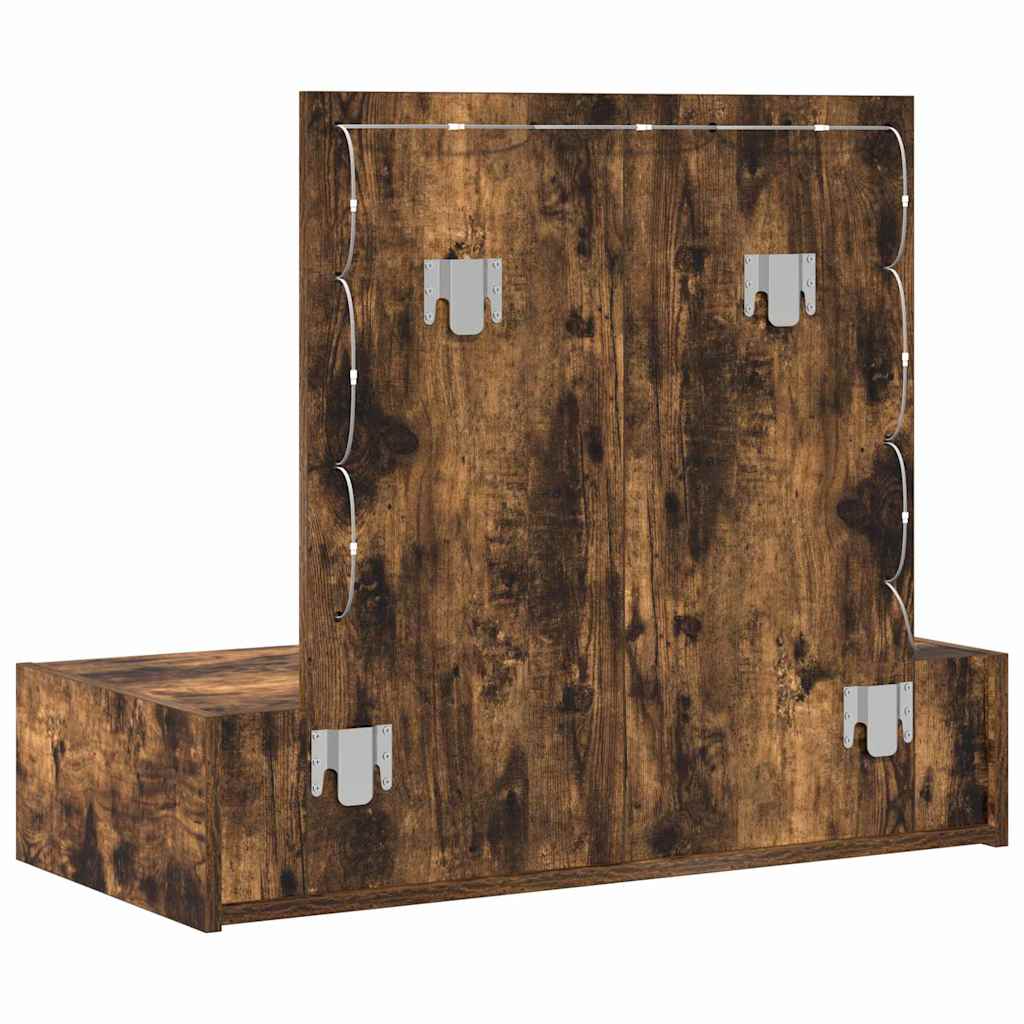 Table de Toilette Marron 83 x 40 x 70 cm Bois d'ingénierie - XIOS