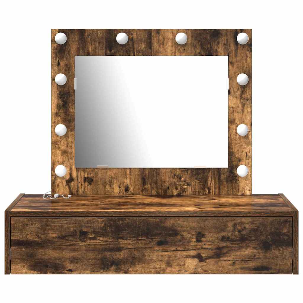 Table de Toilette Marron 83 x 40 x 70 cm Bois d'ingénierie - XIOS