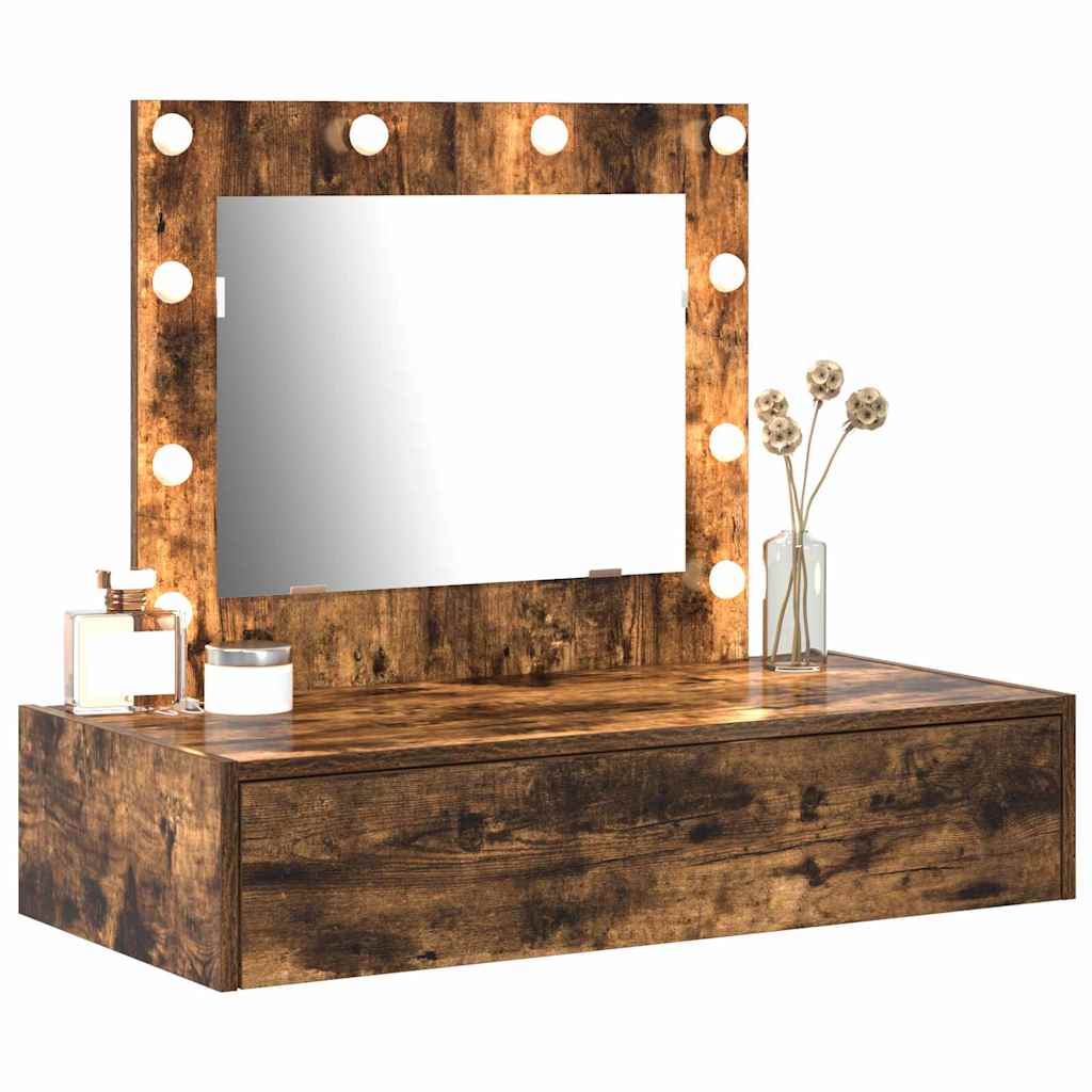 Table de Toilette Marron 83 x 40 x 70 cm Bois d'ingénierie - XIOS