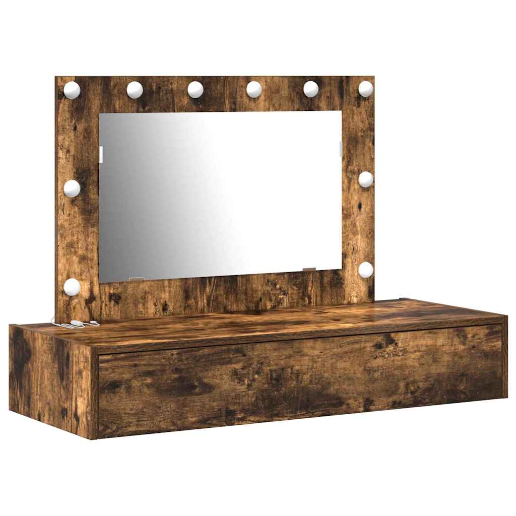 Table de Toilette Marron 100 x 40 x 70 cm Bois d'ingénierie - XIOS